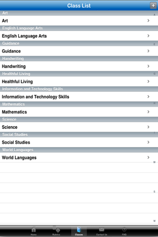 My Rubrics screenshot 4