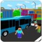 Are you ready to get behind the wheels of a blocky bus on blocky roads along with the highway traffic