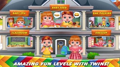 Twins Baby First Day At School screenshot 4