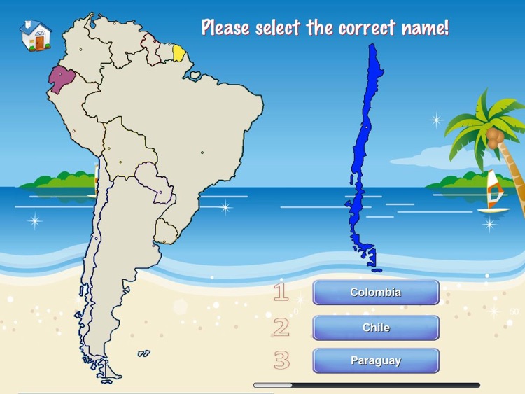 South America Puzzle Map screenshot-4