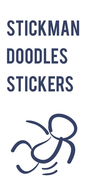 Stickman Doodles Stickers