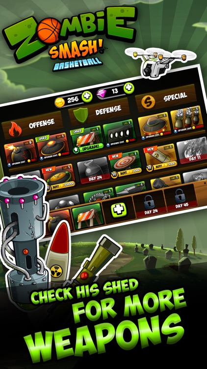 Zombie Smash Basketball - Tower Defense! screenshot-4