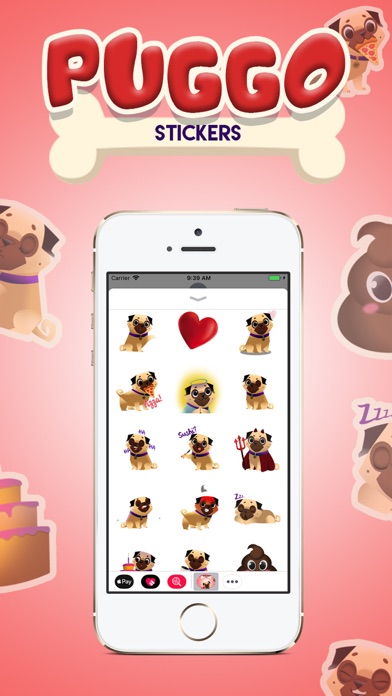 Dog Pugs - Animated Stickers screenshot 3
