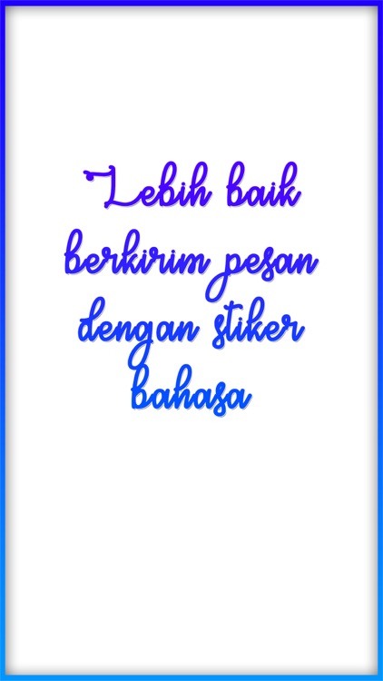 Bahasa Stickers