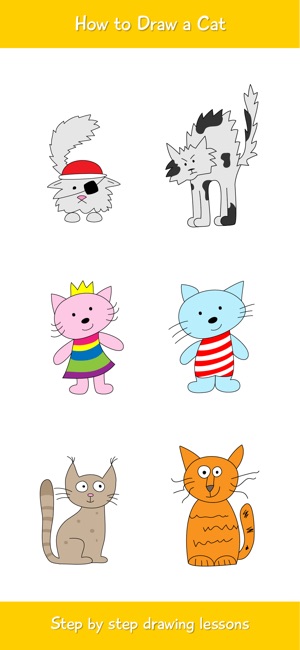 How to Draw a Cat Step by Step(圖5)-速報App