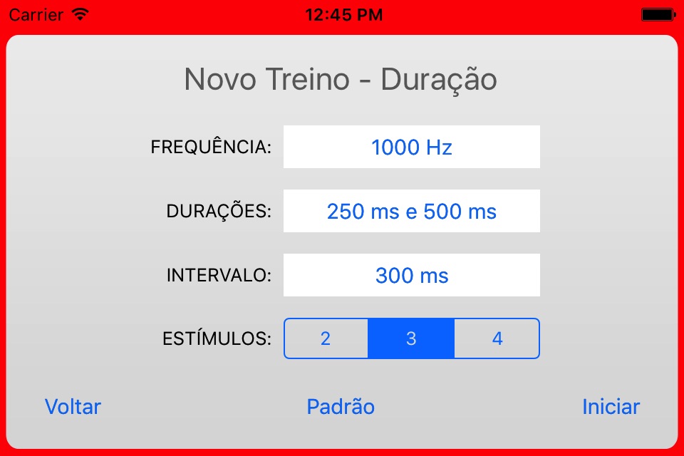 Treinamento de Sequência Auditiva screenshot 4