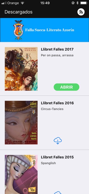 Falla Sueca-Literato Azorín