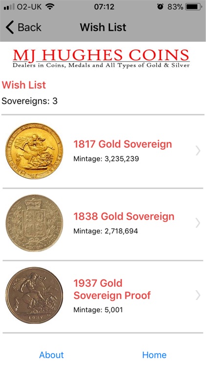 MJH Guide to Gold Sovereigns screenshot-3