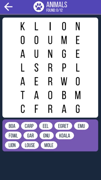 Words Search: Crosswords screenshot 2