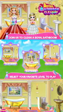 Game screenshot Royal Bathroom Cleanup mod apk