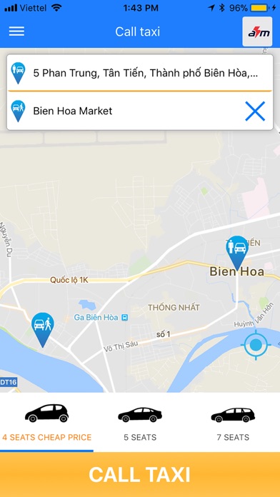 Taxi Biên Hoà screenshot 2