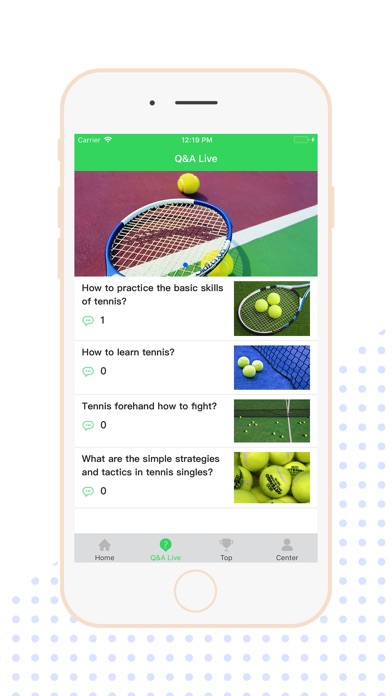 Vitality Ball:Learn tennis screenshot 3