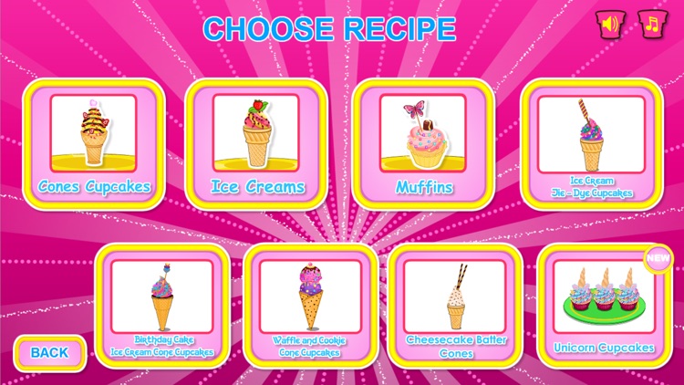 Ice Cream Cone Cupcake Cooking screenshot-7