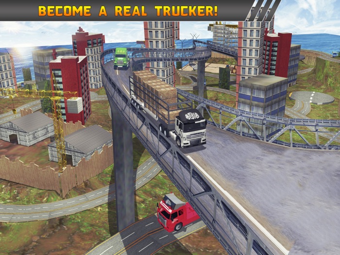Construction Transport Truck3D