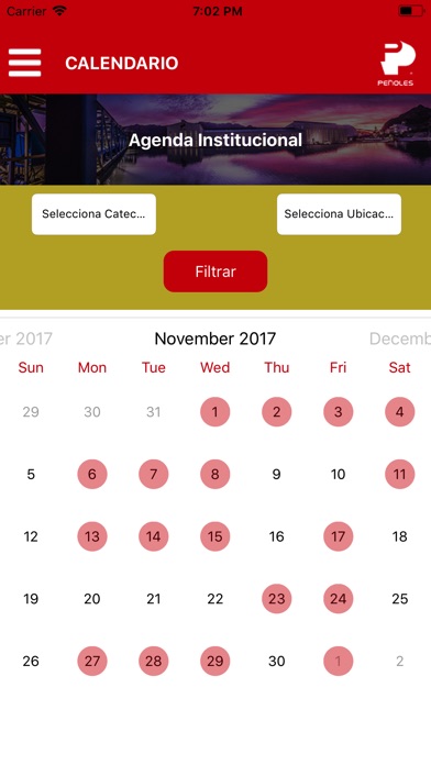 Agenda Inst. Peñoles screenshot 3