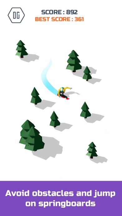 Snow Glider screenshot 2