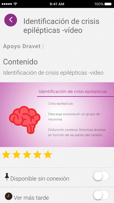 App Apoyo Dravet screenshot 3