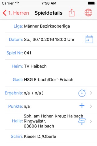HSG Erbach/Dorf-Erbach screenshot 3