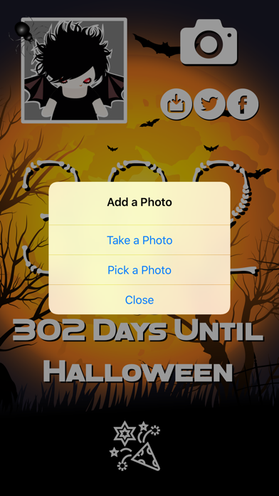 How to cancel & delete Countdown to Halloween from iphone & ipad 4