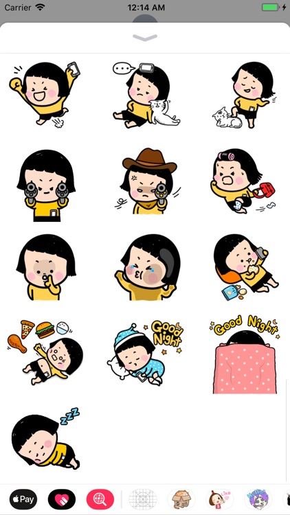 MiMi - Little Girl Stickers screenshot-5