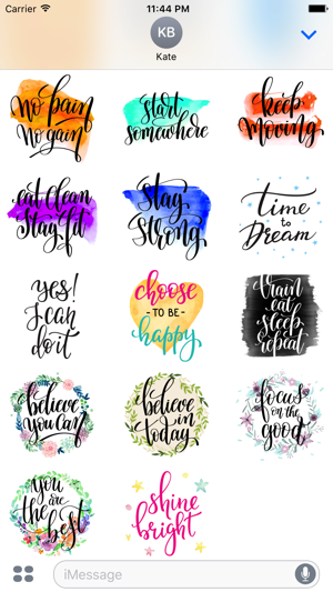 Animated INSPIRATIONAL Daily Quotes Stickers Pack(圖4)-速報App