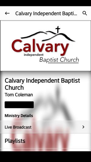 Calvary Ind. Baptist Church(圖2)-速報App