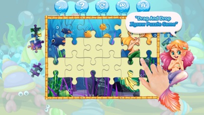 Lovely Mermaid Jigsaw Puzzle screenshot 2
