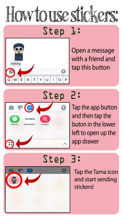 Tama - Fortune Teller Emoji GI screenshot 3