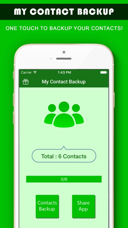 My Contact Backup -Easy Backup