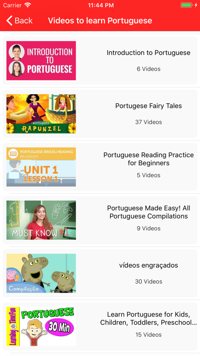 Learn Portuguese For Beginner screenshot 3