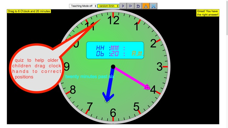 Clock Interactive for Kids screenshot-3