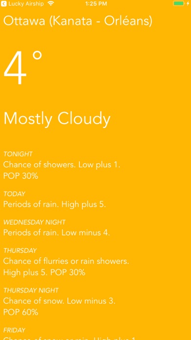 Weather for Canada screenshot 4
