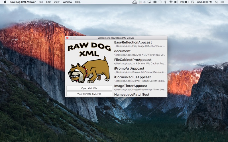 Raw Dog Xml Viewer review screenshots