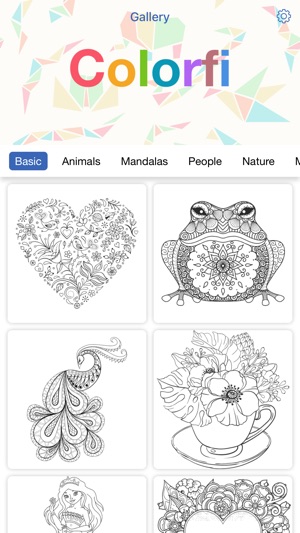 Colorfi: Adult Coloring Book(圖2)-速報App