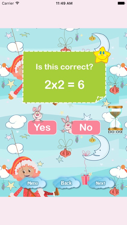 Game For Kids: Math Table Flash Cards