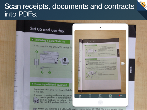 PDF Scanner for iPad screenshot 2