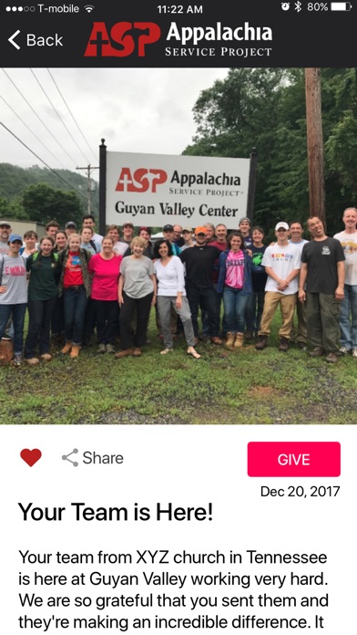 ASP-Appalachia Service Project screenshot 2