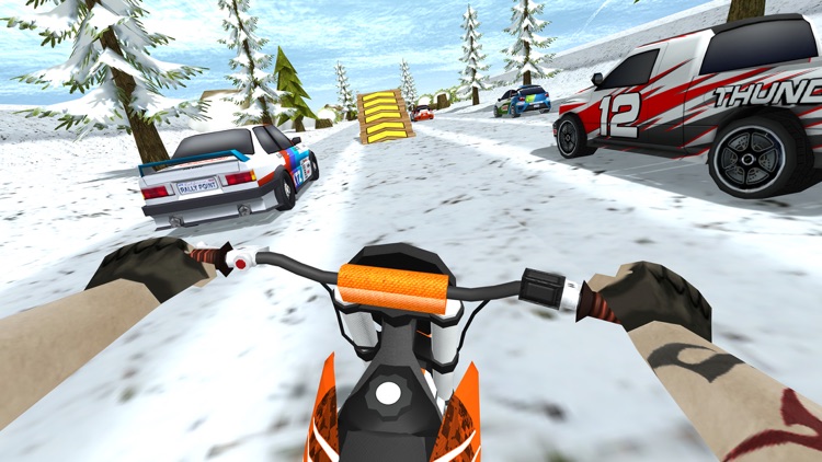 Dirt Bike Racing Rally Traffic