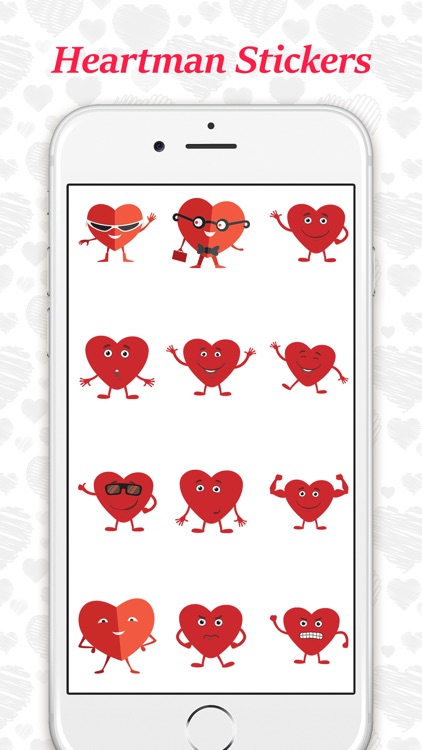 Animated Heartman Emojis