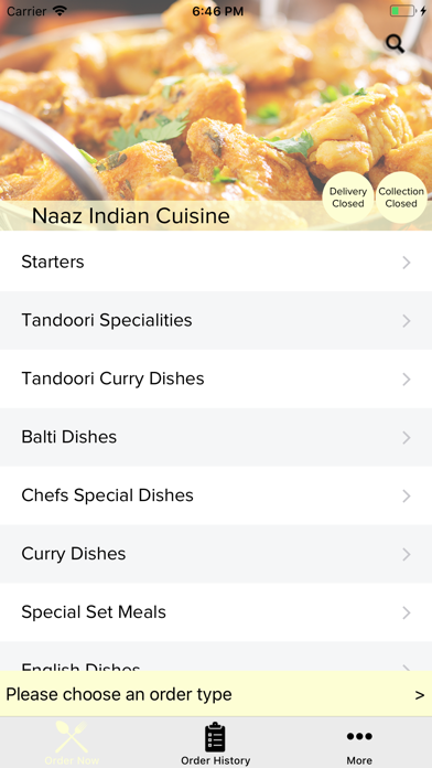 How to cancel & delete Naaz Indian Cuisine from iphone & ipad 2