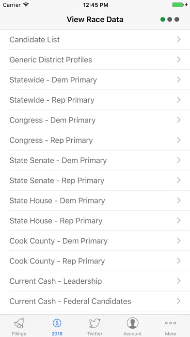 Illinois Election Data screenshot 2