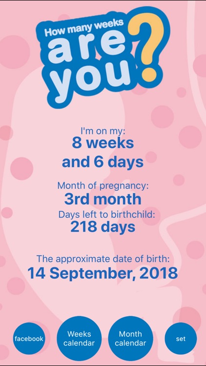How many weeks are you?