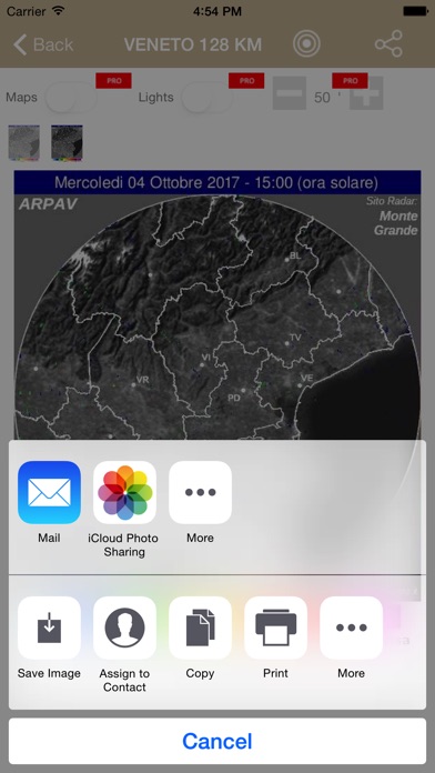 LEMCUBE Meteo Radar LITE screenshot 4