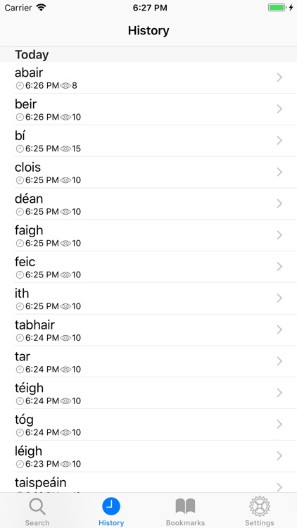 Briathra - Irish Verbs screenshot-1