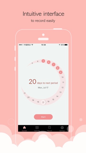 Luna Period Tracker:Menstrual calendar o