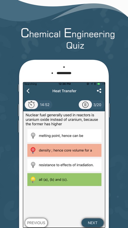 Chemical Engineering - Quiz screenshot-3