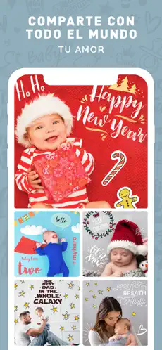 Screenshot 5 Sweet Pics - Foto Editor Bebé iphone