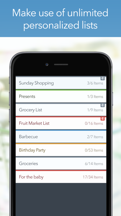 MyGrocery - Shopping, Notes and To-Do Lists Screenshot 3