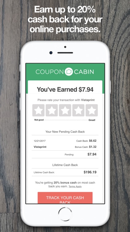 CouponCabin: Cash Back & Deals