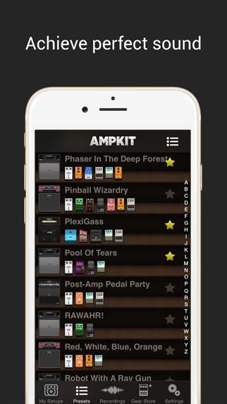 AmpKit+ guitar amps &... screenshot1